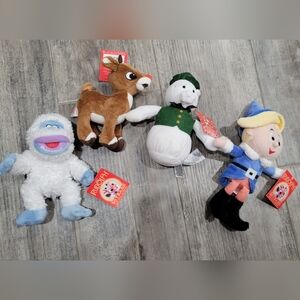 The Red-Nosed Reindeer Plush Toy Set